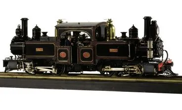 Image: Model steam locomotive