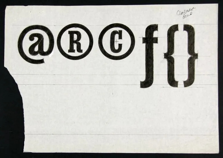 Image: Churchward Conserif Bold Sketch