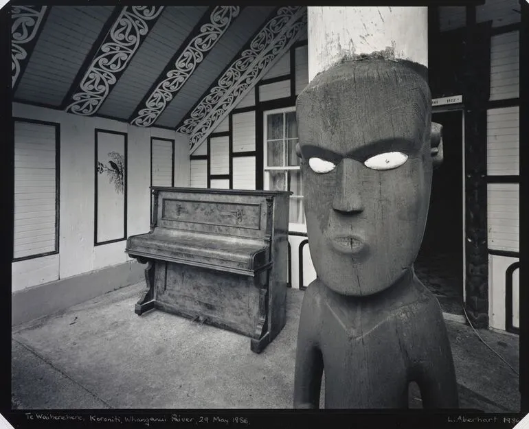Image: Te Waiherehere, Koroniti (sic), Whanganui River, 29 May 1986