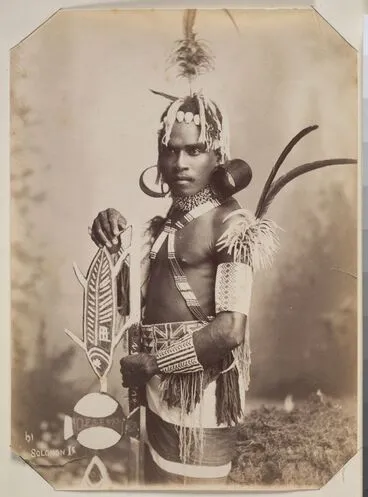 Image: Unidentified Solomon Island Man