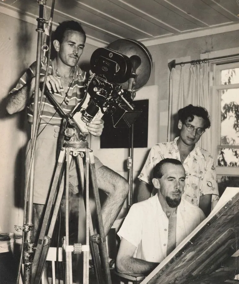 Image: Don Oakley, Eric Lee-Johnson and Maurice Shadbolt, Waimamaku
