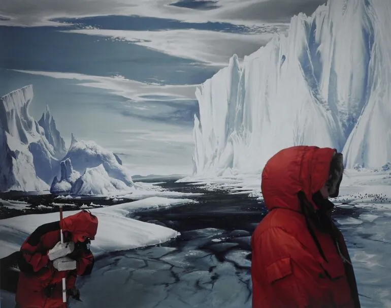 Image: The Barne Glacier, Antarctic Centre, Christchurch, 2003