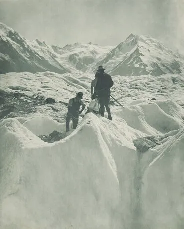 Image: On the Hochstetter Glacier
