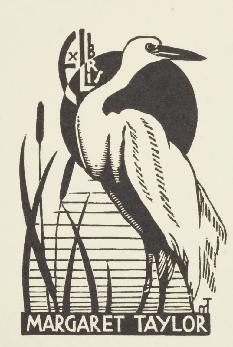 Image: Bookplate: Ex libris Margaret Taylor.