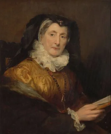 Image: Portrait of Mrs W. Collins