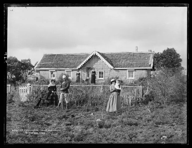 Image: At Pungarehu, near Parihaka