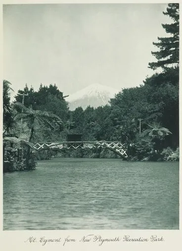 Image: Mt Egmont from New Plymouth Recreation Park. From the album: Record Pictures of New Zealand