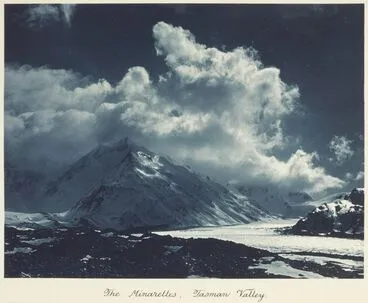 Image: The Minarettes, Tasman Valley. From the album: Camera Pictures of New Zealand