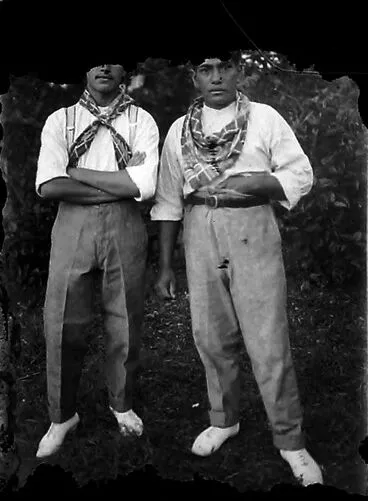 Image: Two young men