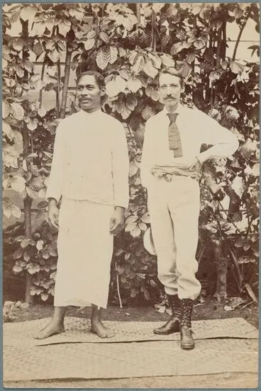 Image: Tuimaleali’ifano Si’u & Robert Louis Stevenson, Samoa