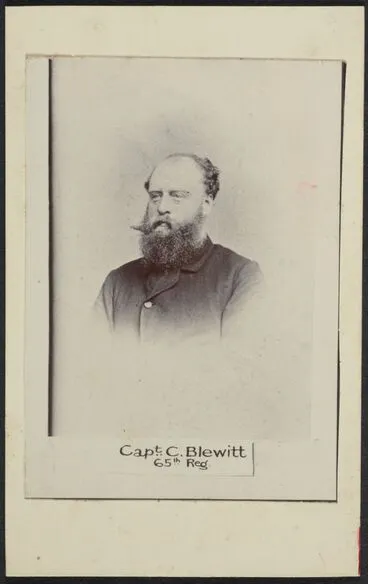 Image: Captain C. Blewitt, 65th regiment