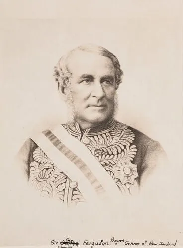 Image: Sir George Ferguson Bowen, Governor of New Zealand