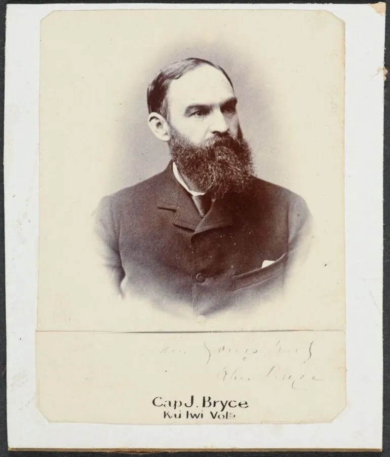 Image: Captain John Bryce, Kai Iwi Volunteers