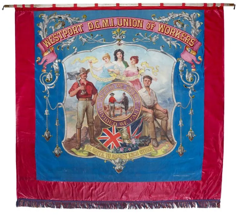 Image: Trade union banner