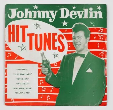 Image: Record - "Hit Tunes" by Johnny Devlin