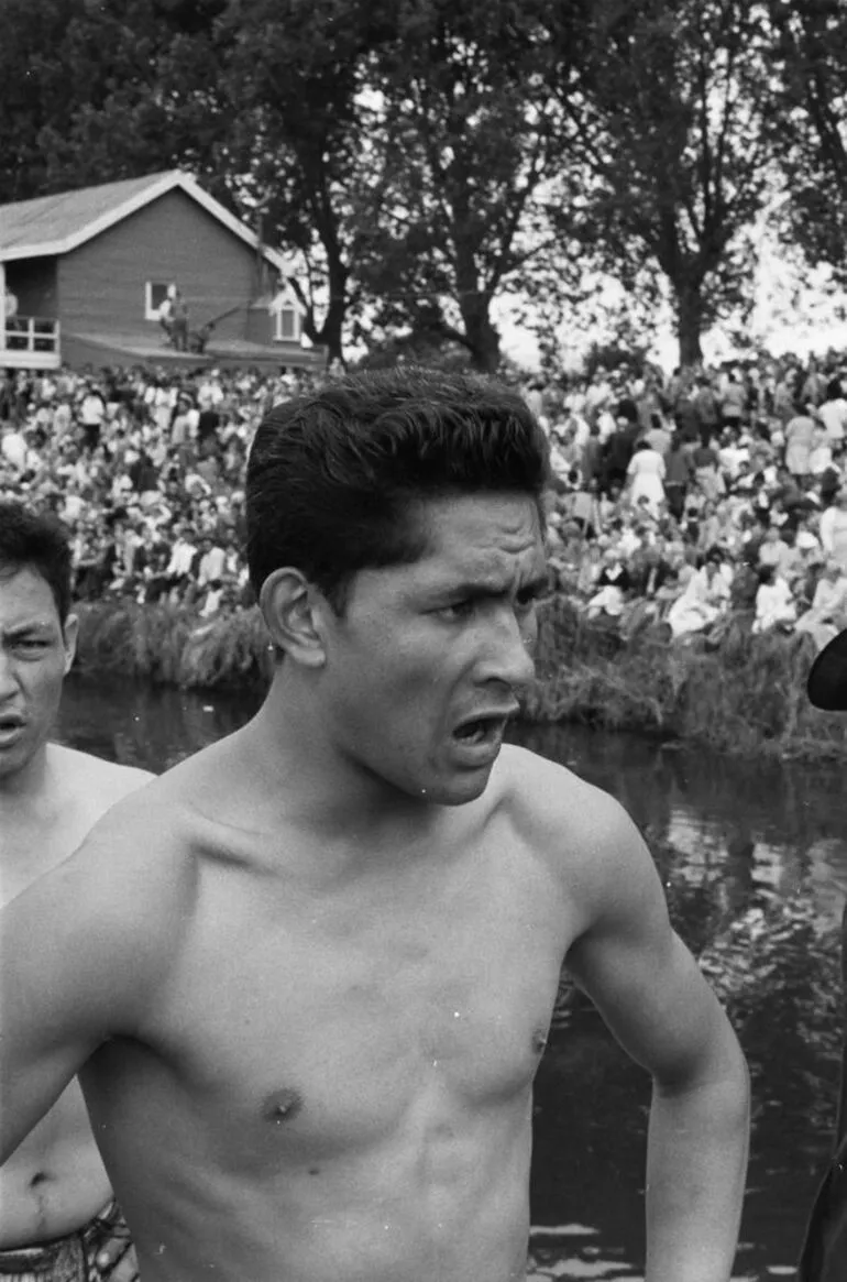 Image: Male Kapa Haka performer