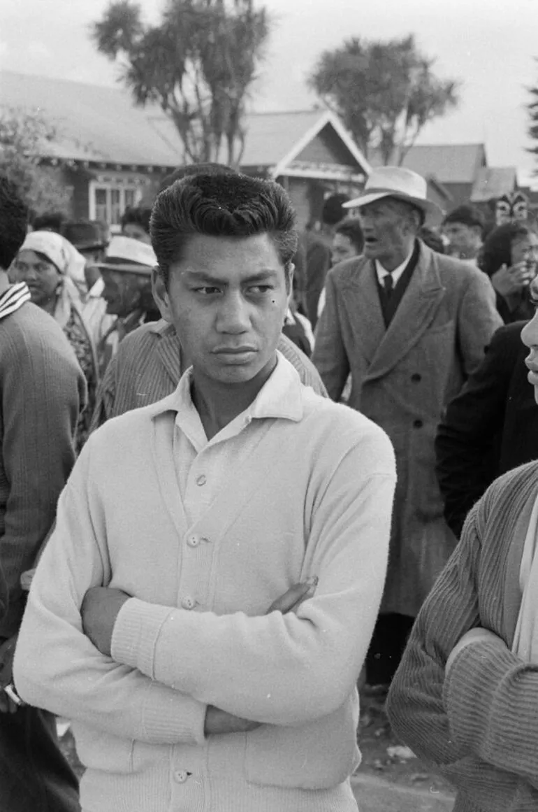 Image: [Young man on Marae]