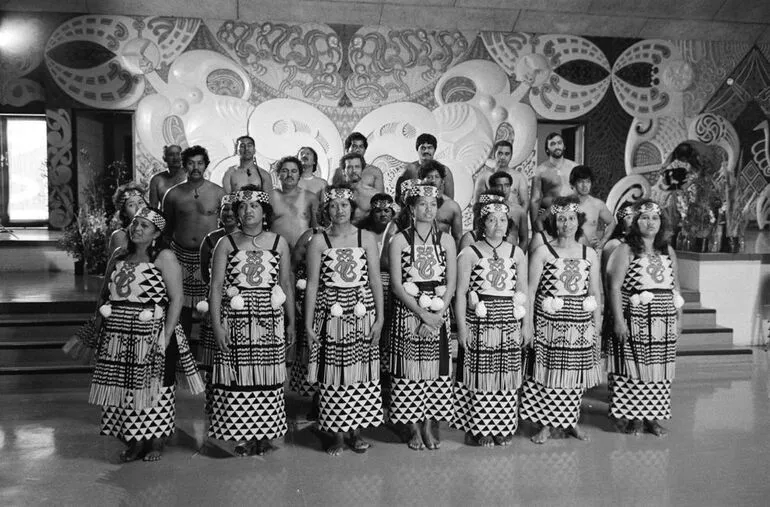 Image: (Maori Kapa Haka group)