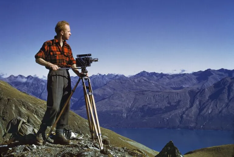 Image: Brian Brake above Glenorchy, Otago