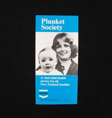 Image: Leaflet, 'Plunket Society'