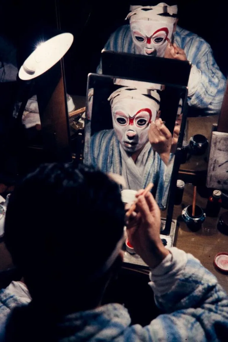 Image: China Series: Peking Opera, Make-up Monkey King