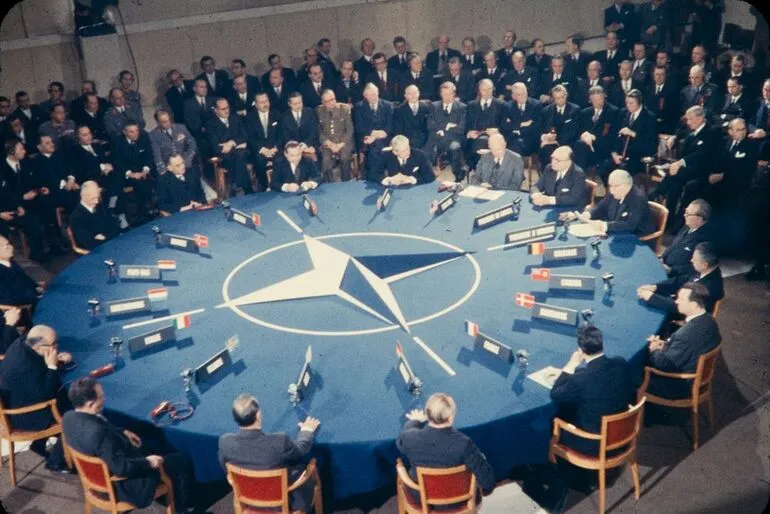 Image: Ike at NATO (President Eisenhower)