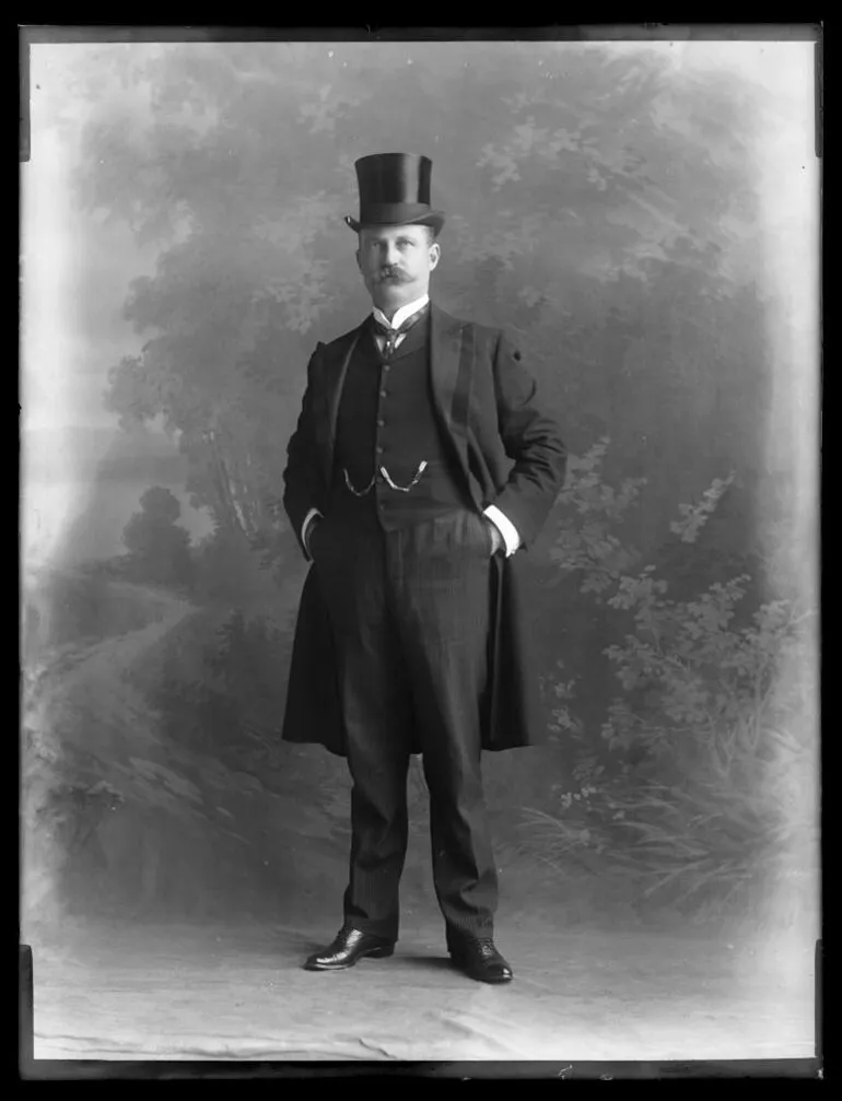 Image: Thomas E. Donne in morning dress