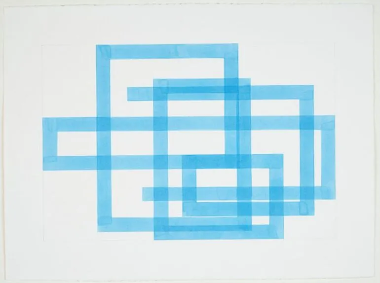 Image: Azure blue line 5