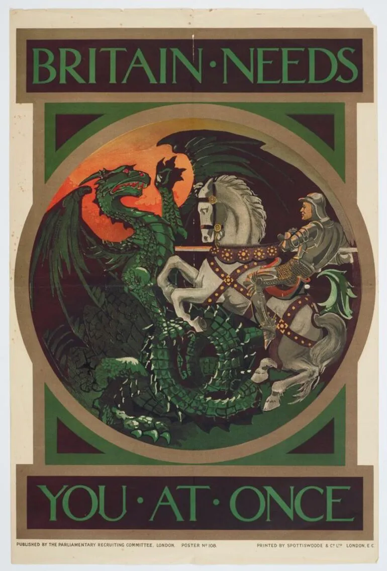 Image: Poster, 'Britain Needs You At Once'