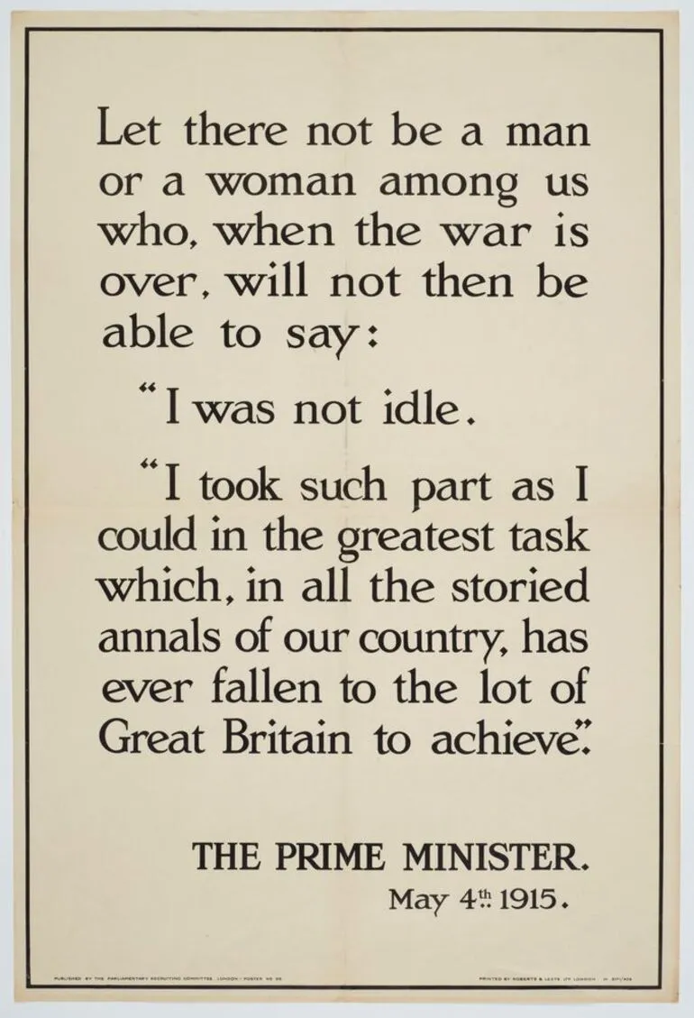 Image: Poster, 'Let there not be a man'