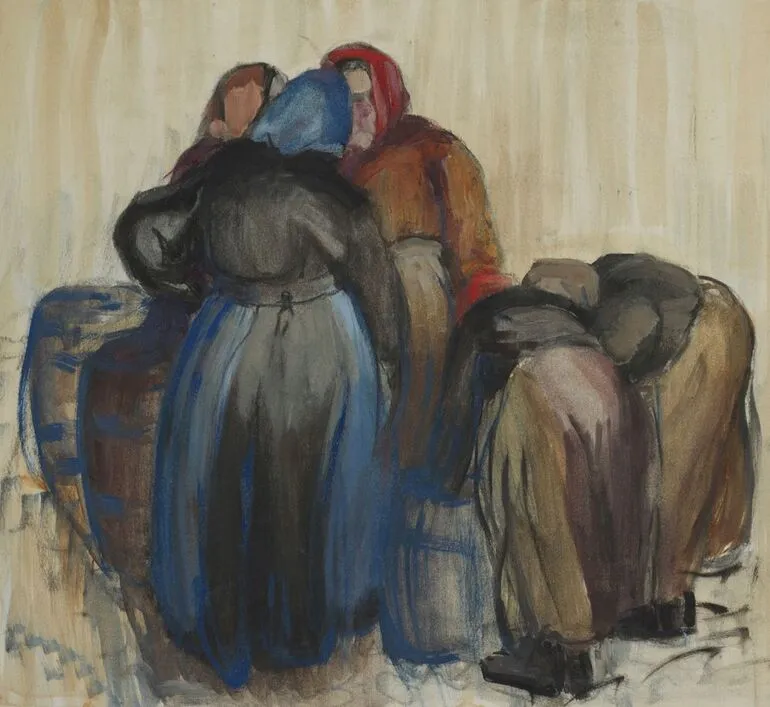 Image: Counting the catch, St. Ives