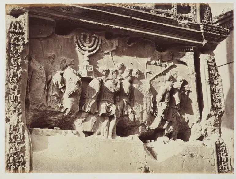 Image: Interior of the Arch of Titus