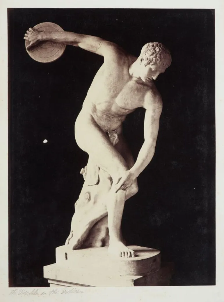 Image: The Discobolus in the Vatican