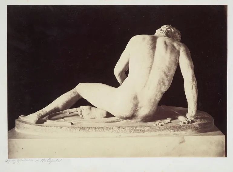 Image: Dying Gladiator in the Capital (back view)
