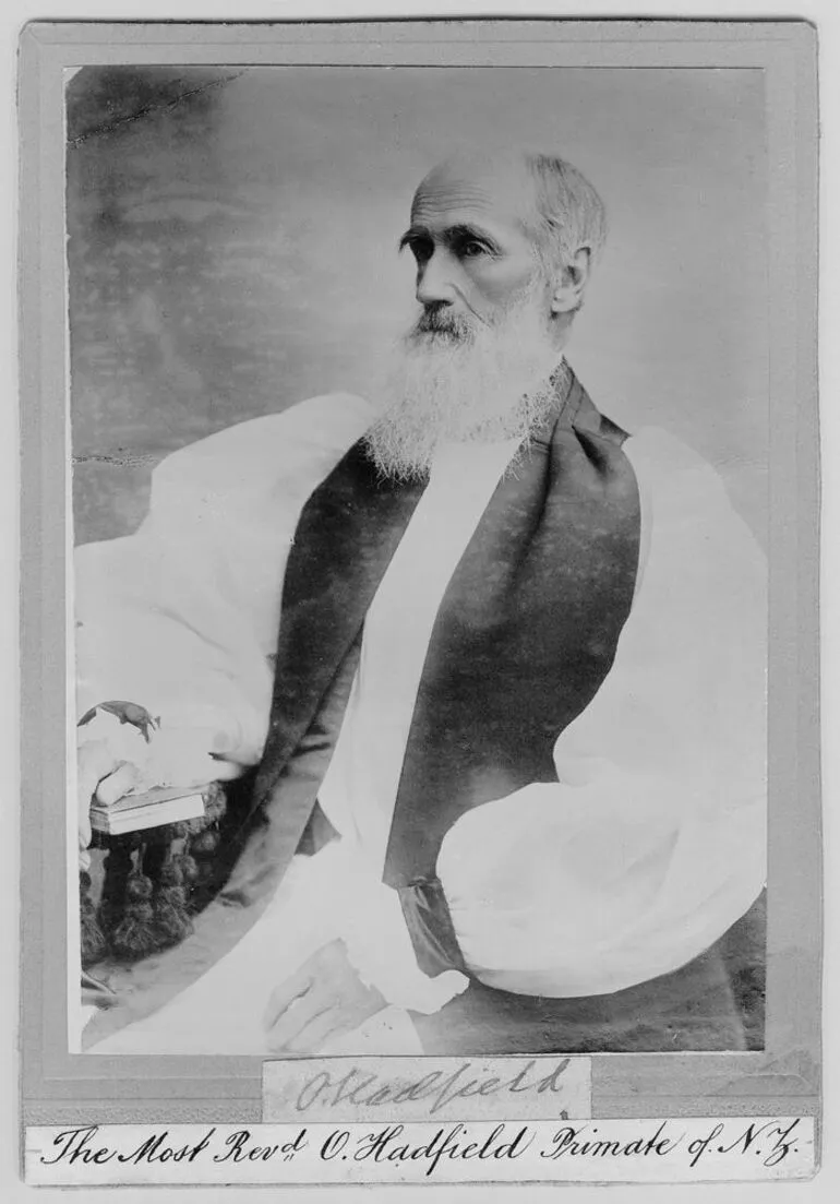 Image: The most Revd O. Hadfield, Primate of N.Z.