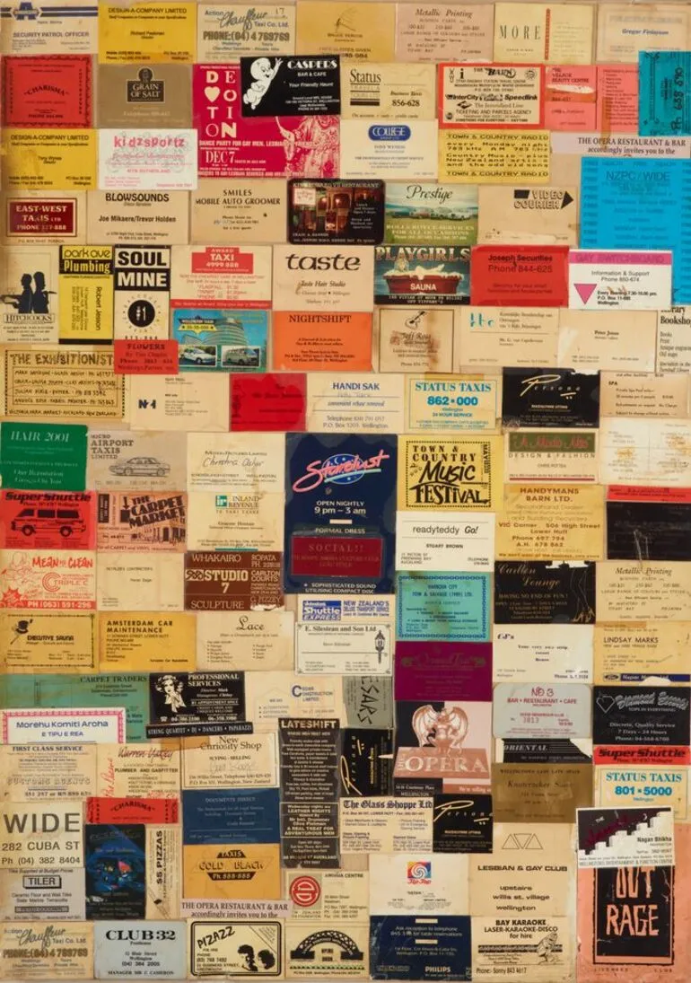 Image: Collage of business cards