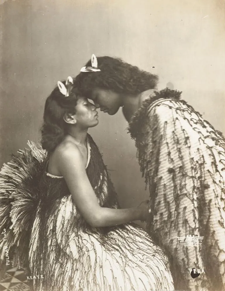 Image: Two Maori women