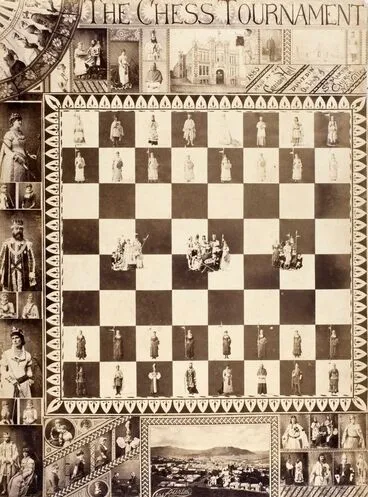 Image: The Chess Tournament, Garrison Hall, Dunedin