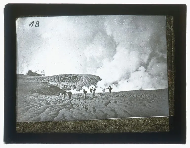 Image: Mount Tarawera Eruption : Untitled