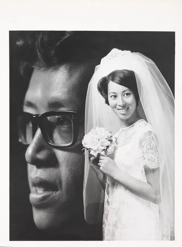 Image: Bride and groom: Mr Yee and Miss Wong