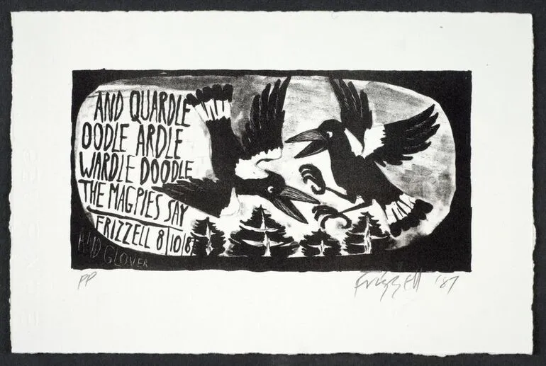 Image: And quardle oodle ardle wardle doodle the magpies say I