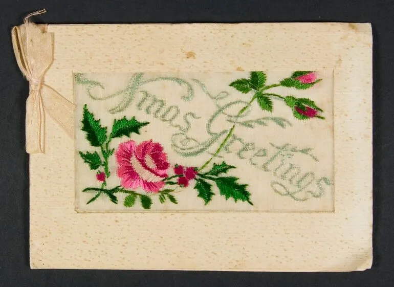 Image: Christmas card, 'Xmas Greetings'