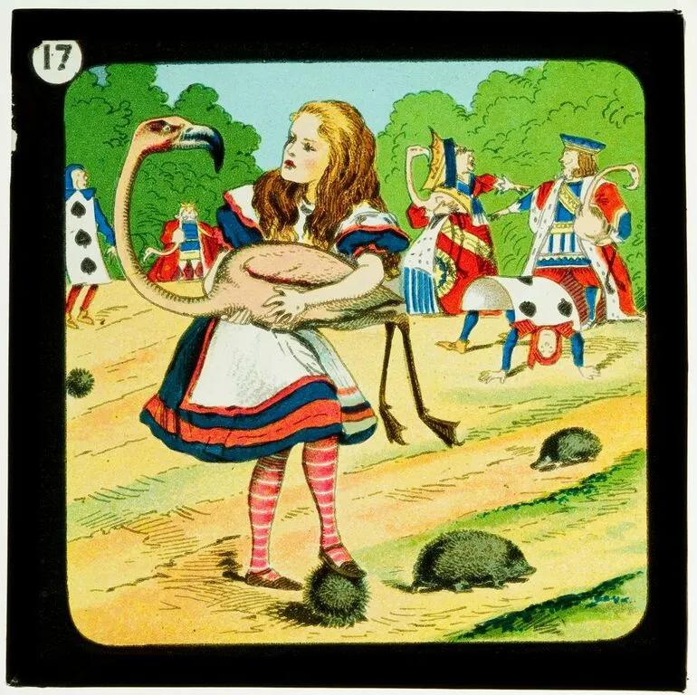 Image: Alice in Wonderland (Part 3), who stole the tarts: it was the most curious game that Alice had ever played