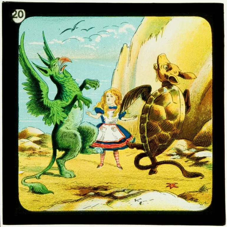 Image: Alice in Wonderland (Part 3), who stole the tarts: the Lobster Quadrille