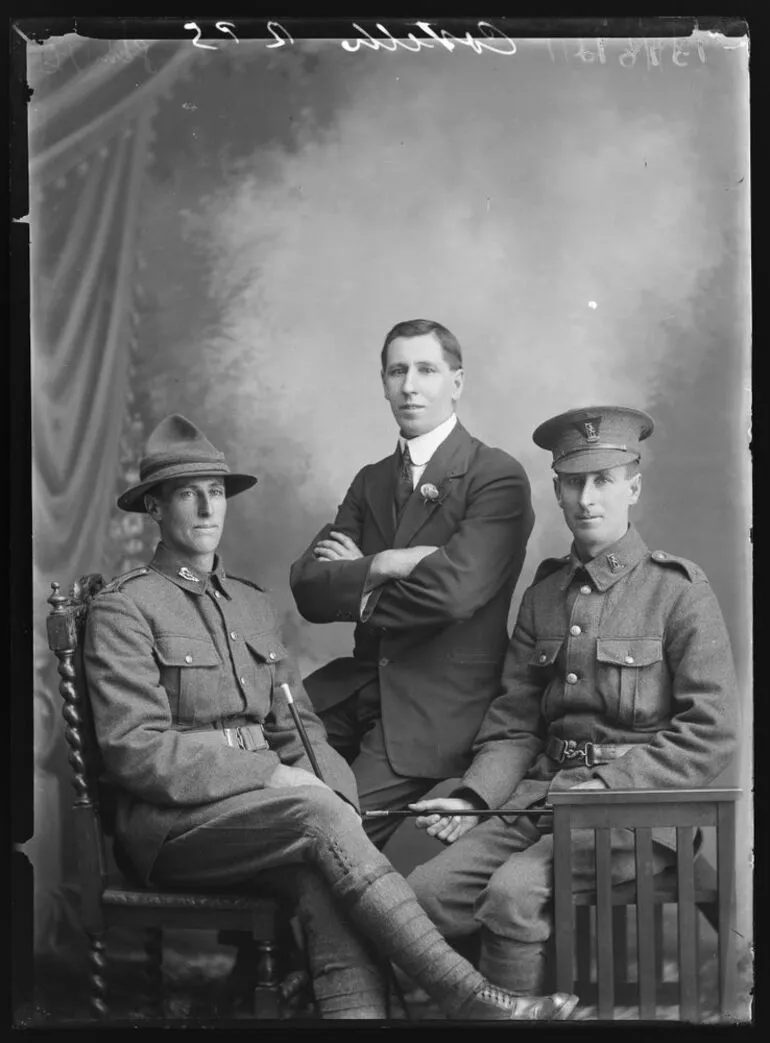 Image: Herbert, William and Frederick Costello