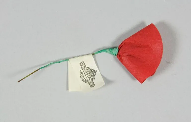 Image: Anzac poppy