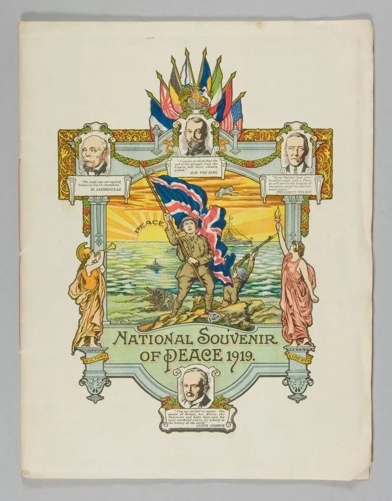 Image: 'National Souvenir of Peace 1919'