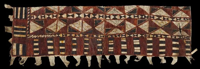 Image: Siapo mamanu (tapa cloth)