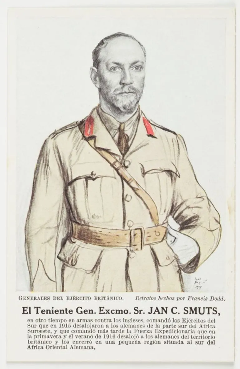 Image: El Teniente Gen. Excmo. Sr. Jan C. Smuts