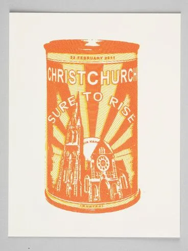 Image: Postcards, 'Christchurch Sure to Rise'